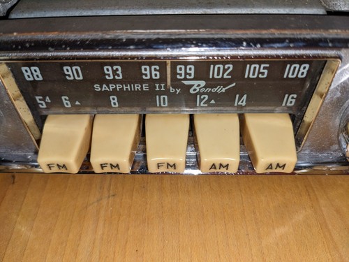 Vintage bendix sapphire ii - sapphire,