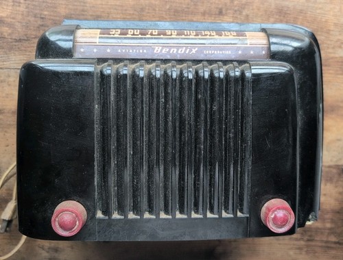 Bendix radio 526 art - radio, deco