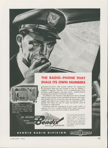 1943 wwii bendix radio - 1943,